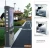 Import Post Board Solar Powered Outdoor Scrolling Light Box Sign Board Advertising from China