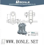 power accessories Z-7 GALVANIZED CLEVIS