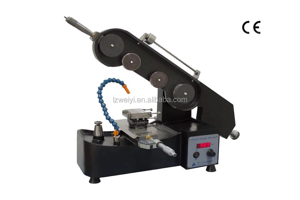 Precision Endless Wire Saw with 2" Digital Travel and Two Angle Adjustable Sample Stage