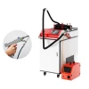 Precision Welding Handheld Laser Welding Machine With Universal Wheel Save Electricity