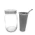 Import Premium Stainless Steel Mason Jar Cold Brew Coffee Maker and Iced Tea Infuser Loose Leaf Tea Mesh Filter Strainer from China