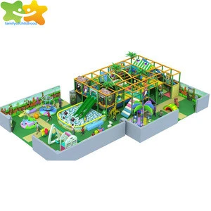 Preschool Kids Multi Gym Equipment Indoor Amusement Park For Kids