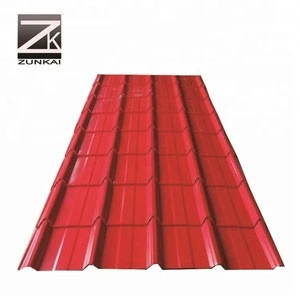 Prime PPGI Roofing Sheet Prepainted Color Zinc Coated Corrugated Steel
