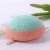Private Label Bicolor Half Ball Shape Konjac Sponge Made of 100% Pure Konjac Root Powder