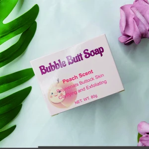 Private Logo Available NEW Hot Selling Buttock Skin Exfoliating Booty Clarifying Hips Care Bubble Butt Soap