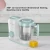 Import Professional Manufacturer 1200ml Blue Baby Food Processor Blender from China