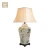 Import Professional manufacturer porcelain vase table lamp, holder hotel restaurant office table lamp for home decor from China