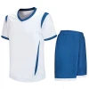 Promotional made top quality pure polyester made soccer uniform