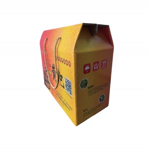 Proper Price Top Quality Brown Boxes disposable paper box for food Fruit Food Packing Box
