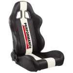PU leather adjustable car racing seats