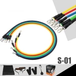 Pull-Rope Resistance-Bands-Set Rubber-Band Fitness-Equipment Gym Training Workout Expander