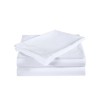 Pure Cotton Plain Dyed Fitted Valance Sheet Bed Sheet Set