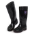 Import Pvc Garden Black Popular waterproof Shoes four seasons Outdoor Mens Rubber Rain Boot from China