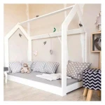 PX-EL197  best selling  wooden children house bed toddler bed kid house bed