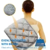 Quality Far Infrared Weighted Electric Heating Pad For Knee Back Pain and Cramps Relief