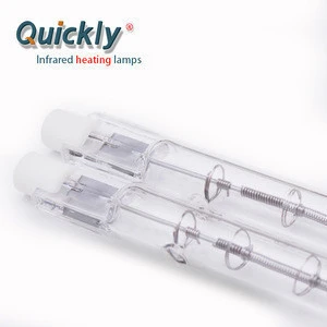 Quartz halogen tube industrial infrared heaters 1000W