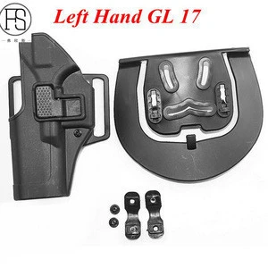 Quick Tactical CQC Right / Left Hand Glock Holster Paddle Pistol Gun Holster for Glock 17 19 22 23 31 32 Hunting Gun Accessories