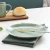 Import Reactive Glaze Dinner Set Dinnerware Sets Green Bowl Plate cup Ceramic Porcelain China Gift can be purchased separately from China