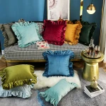 Ready To Ship Solid Plain African Cushion Cover Pillow Case Colour