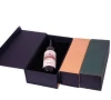Recyle custom paper cardboard wine bottle gift box packaging