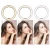 Import ring light with tripod stand photographic lighting 12 inch beauty lamp selfie led ring light from China