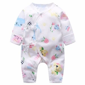 Rompers Product Type and Infants &amp; Toddlers Age Group Pure Cotton Baby Rompers Wholesale Baby Clothes