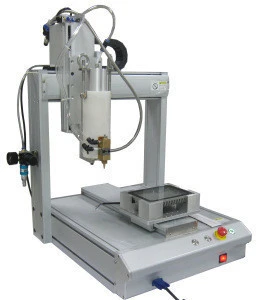 rotate desktop type automatic 3 axis glue dispensing manipulator machine  for toy industry