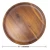 Import Round Acacia Wood Serving Charger Plates  11 inch Set of 4 Serving Dishes Dessert Platters from China