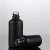 Import Round Essential Oil Perfume Container 5-100ml Black Frosted Glass Pipette Dropper Bottles from China