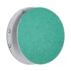 SABER green zirconia film 6inch 150mm nohole sand paper/ abrasive disc with high performance
