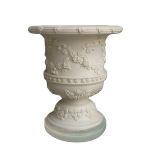 Sandstone Garden polyresin flower pot and urn hot sales