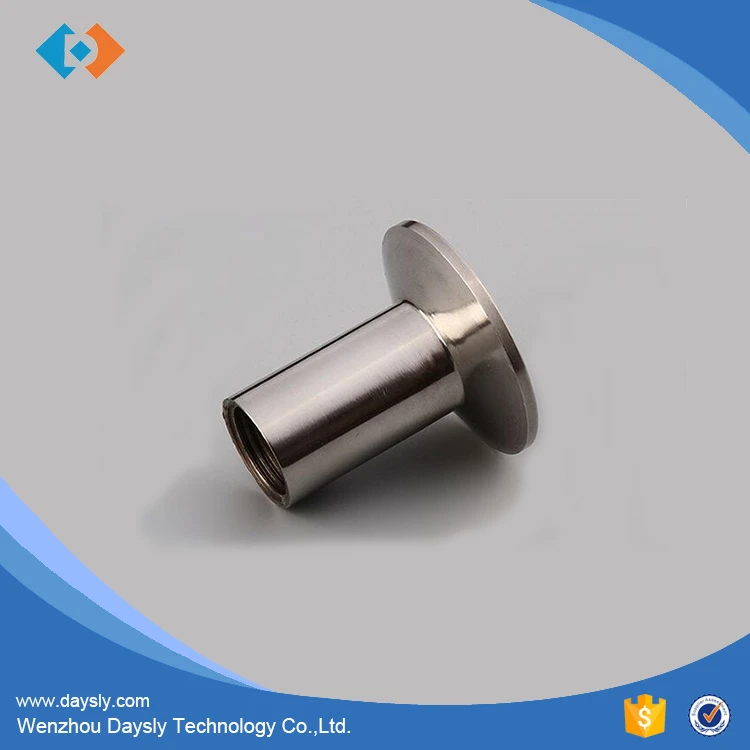 Sanitary stainless steel Pipe ferrule with internal thread