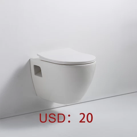 Sanitary Ware manufacturer wc suspendu hidden toilet wall hung toilet rimless floating toilet