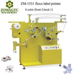 Satin Ribbon Label Printing Machine/ZM-1531 Professional Fabric Label Printer for Garment