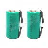 SC size 1.2V 4200 mAh NiMH Rechargeable battery with tabs high temperature as backup power