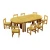 Import school furniture classroom child desks cheap children kids wood study table designs with chair from China