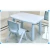 Import school furniture desk and chair set Kindergarten table chair  plastic game table from China