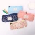 School Pencil Bag Pencil Pouch Double Zipper Pure and Fresh Cosmetic Bags Office Stationery Canvas Pencil Case