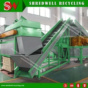 Scrap Tire Recycling Line For Tyre Derived Aggregates Used In Pyrolysis& Thermolysis Process To Produce Oil