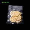 Sealed Sausage Custom Textured Packaging Bags Plastic Nylon Embossed Vaccum Sealer Bags Transparent Food PE Heat Seal Shrink Bag