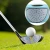 Self-adhesive permanent golf training impact tape label golf training aids