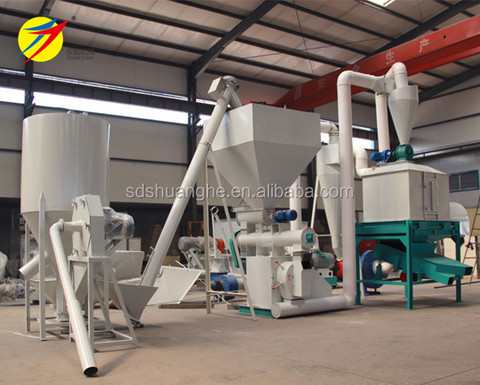 Buy Shandong Double Crane 1 Ton Per Hour Feed Pellet Mill Animal Feed ...