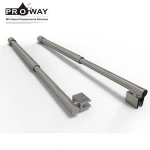 Shower Room Fixed Glass Rod 75-150cm Telescopic Shower Rod