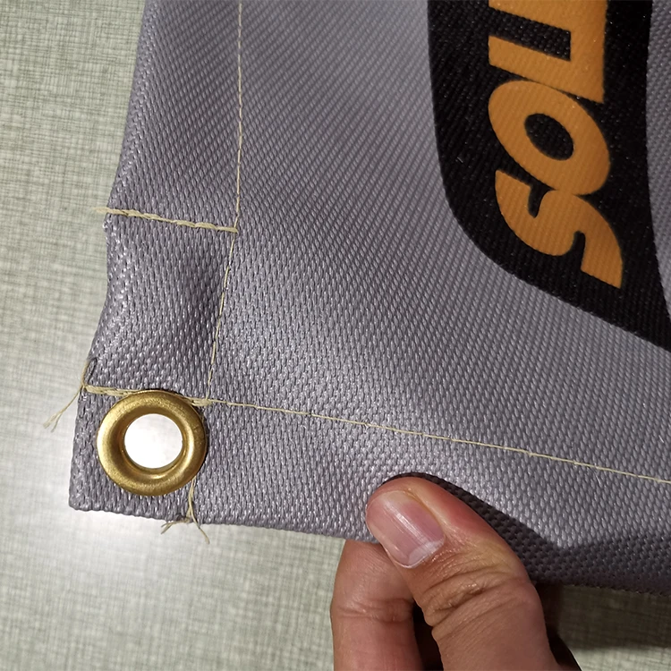 Silicone coating Welding Blanket with Copper holes and magnetite