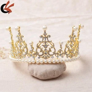 Silver Crystal Rhinestone Royal Princess Wedding Bridal Pageant Prom Tiara Crown