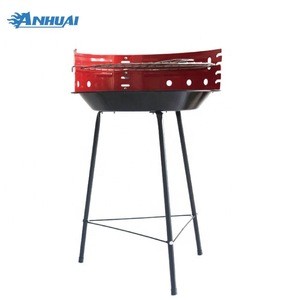 Simple Height Adjustable Charcoal Grill Outdoor BBQ Grill