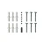 Import Simple stretchable stainless steel window grill design from China