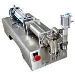 Single head semi-automatic liquid edible oil piston filling machine filler cheap price