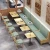 Import Single Side High Back Fabric Indoor Restaurant Sets restaurant sofa bench from China