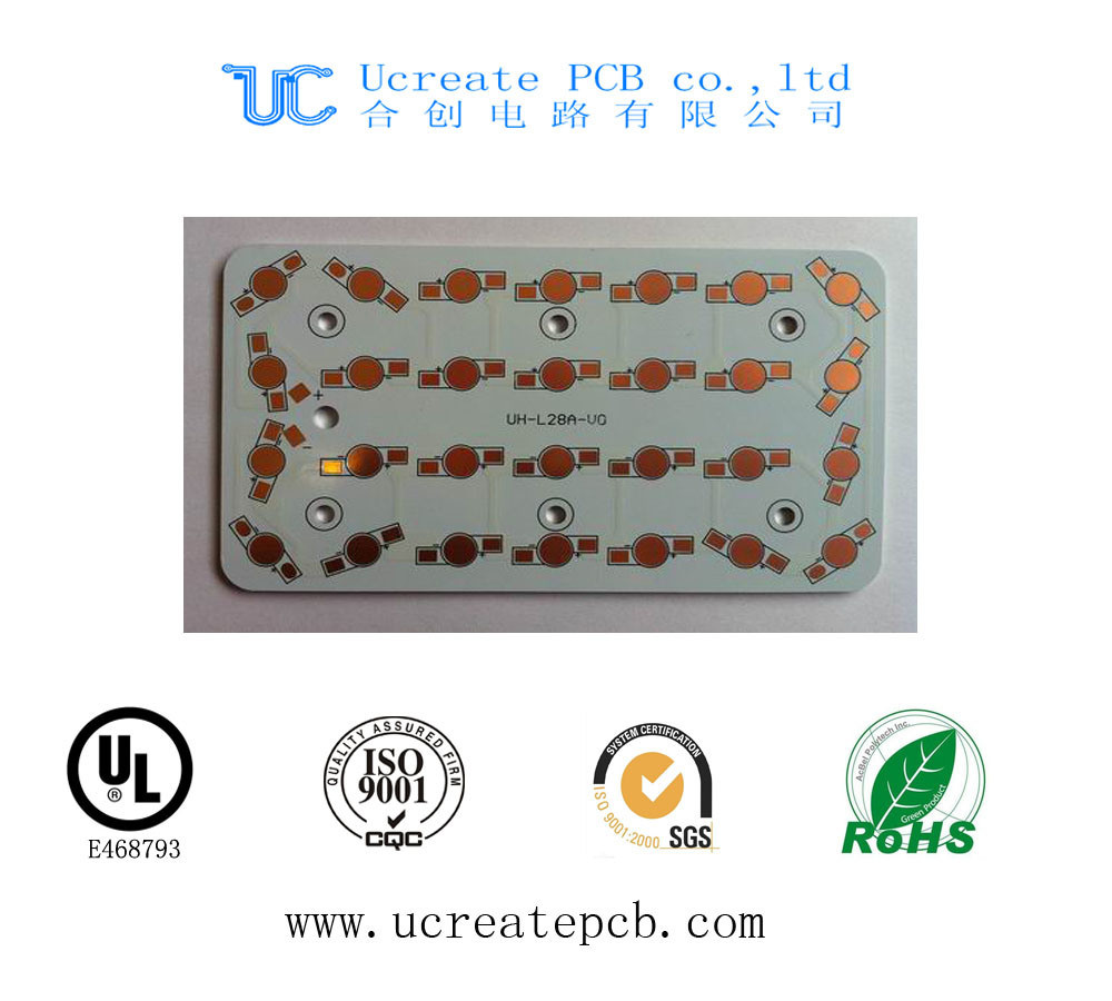 Buy Single Sided Aluminum Led Pcb For Lighting Led Pcb from Ucreate PCB ...